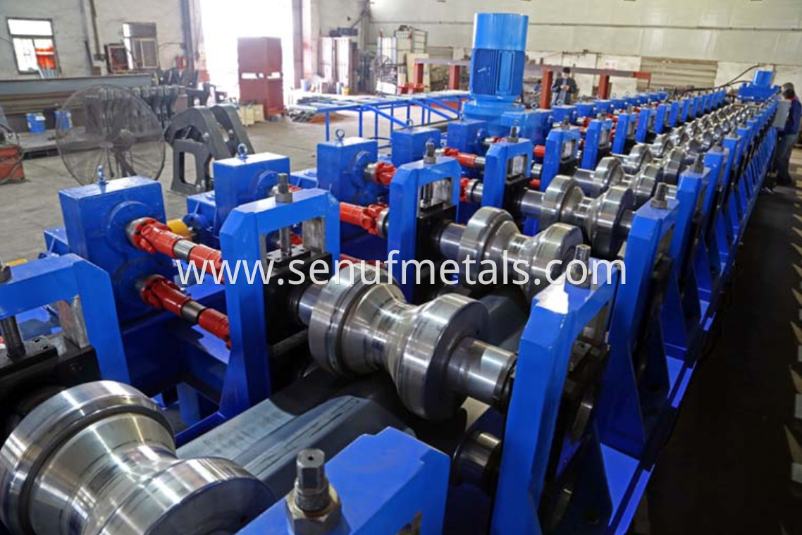 highway guardrail forming machine rollers